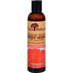 Shea Natural Body Wash Black Soap Grapefruit Pomelo 8 oz