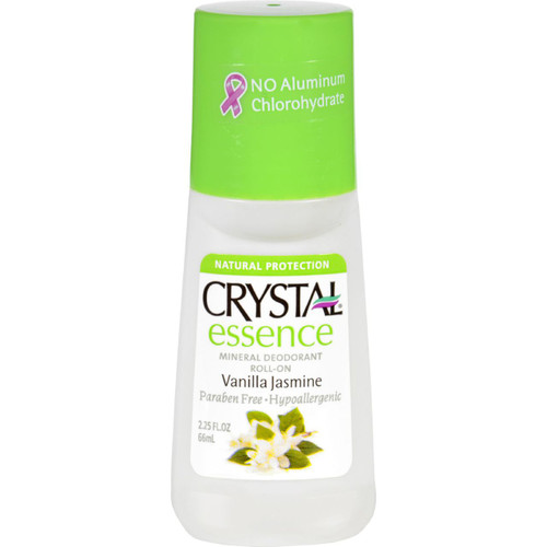 Crystal Deodorants Crystal Essence Roll On Vanilla Jasmine 2.25 oz