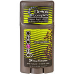 Geo Deo Natural Deodorant Plus Detox Complex Unscented Invisible Solid 2.3 oz