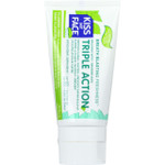 Kiss My Face Toothpaste Triple Action Gel Flouride Free Trial Size 2 oz case of 12