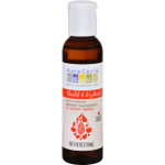 Aura Cacia Skin Care Oil Shield and Hydrate Sweet Almond plus Cherry Seed 4 oz