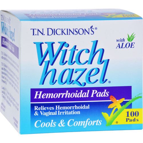 Dickinson Brands Hemorrhoidal Pads 100 Pads