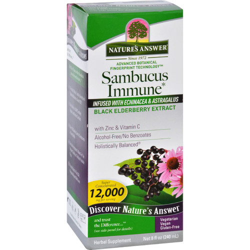 Natures Answer Sambucus Immune Support 8 oz