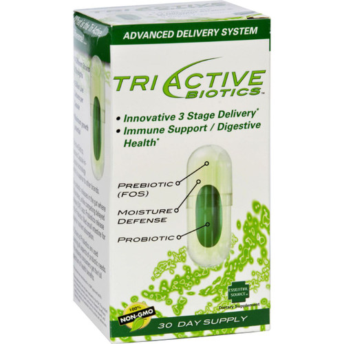Essential Source TriActive Biotics 30 Vege Capsules