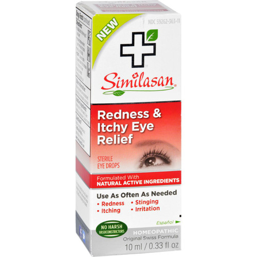 Similasan Redness and Itchy Eye Relief .33 oz