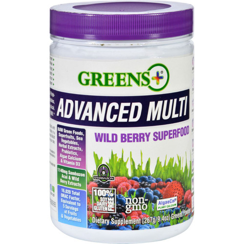 Greens Plus Superfood Advanced Multi Wild Berry 9.4 oz