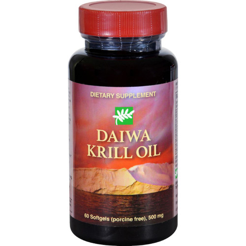 Daiwa Health Development Krill Oil 500 mg 60 Softgels