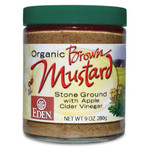 Eden Foods Brown Mustard Glass (12x9 Oz)