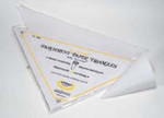Ateco Large Parchment Triangles (Pkg Of 100)