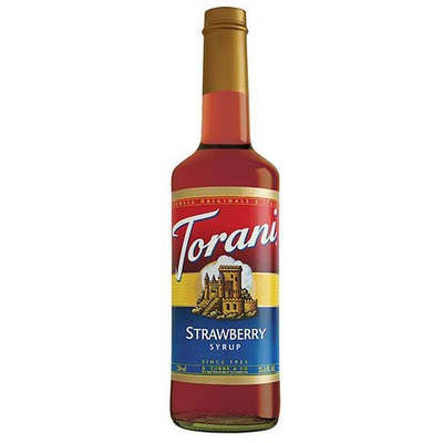 Torani Straw Coffee Syr (12x25.35OZ )