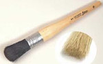 Ateco Black Round Pastry Brush 1 1/16 Inch