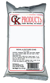 CK Products Royal Icing Frosting Mix 1 Lb Ck Products