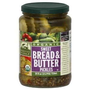 Woodstock Bread & Butter Sweet Pickles (6x24 Oz)
