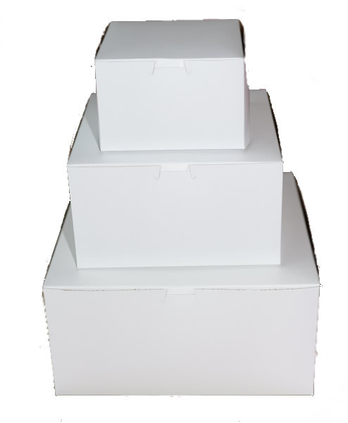 Ultimate Baker White Cake Boxes 12 X 12 X 6 (5 Pack)