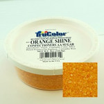 TruColor Confectioners AA Sanding Sugar (Large Crystals) Orange Shine (12x8oz)