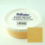 TruColor Confectioner's Sanding Sugar (Fine Crystals) Pastel Orange (1x8 oz)