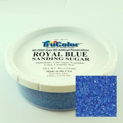 TruColor Natural Sanding Sugars Royal Blue (1x8 oz)