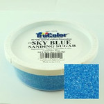 TruColor Confectioners Special Sanding Sugar (Med. Crystals) Sky Blue (12x8oz)