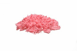 ifiGOURMET Blossom Curls, Strawberry (Pink) Chocolate Topping (8.8 LB)