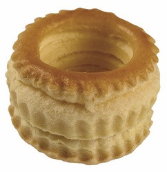 Jean Ducourtieux Mini Bouchee, 1.25" Puff Pastry Shell (240 EA)