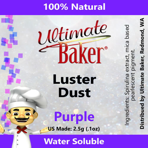 Ultimate Baker Luster Dust Purple (1x2.5g)