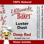 Ultimate Baker Luster Dust Deep Red (1x2.5g)