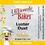 Ultimate Baker Luster Dust Yellow (1x2.5g)