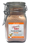 Ultimate Baker Natural Powdered Sugar Orange (1x5oz Glass)