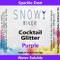 Snowy River Cocktail Glitter Purple (1x5.0g)