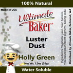 Ultimate Baker Luster Dust Holly Green (1x28g)
