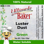 Ultimate Baker Luster Dust Green (1x28g)