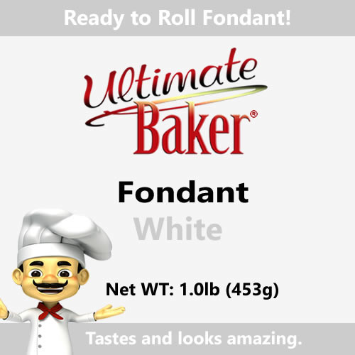 Ultimate Baker White Fondant (1x1.1lbs)
