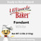 Ultimate Baker White Fondant (1x2.5lbs)