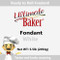 Ultimate Baker White Fondant (1x5.5lbs)