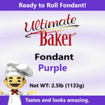 Ultimate Baker Purple Fondant (1x2.5lbs)