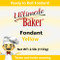 Ultimate Baker Yellow Fondant (1x2.5lbs)