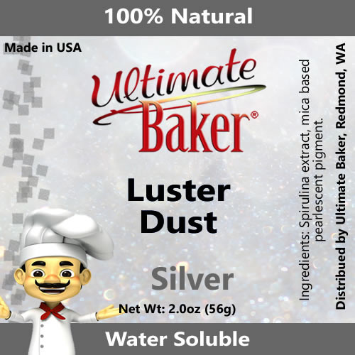 Ultimate Baker Luster Dust Silver (1x56g)