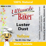 Ultimate Baker Luster Dust Yellow (1x56g)