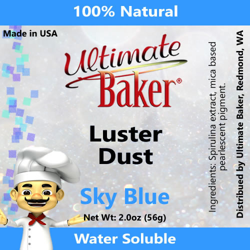 Ultimate Baker Luster Dust Sky Blue (1x56g)
