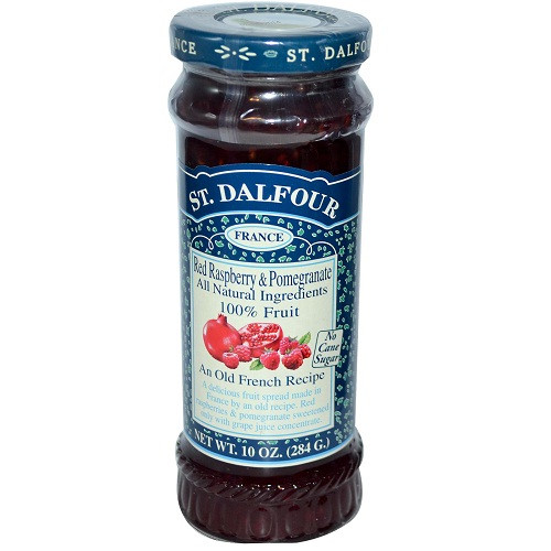 St. Dalfour Red Raspberry 100% Fruit Conserve (6x10 Oz)