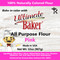 Ultimate Baker All Purpose Flour Pink (1x2lb)