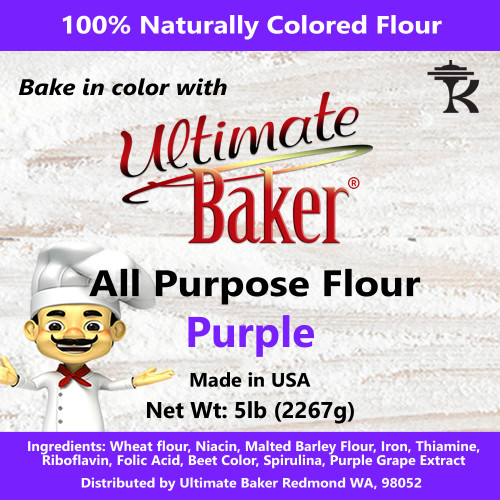 Ultimate Baker All Purpose Flour Purple (1x5lb)