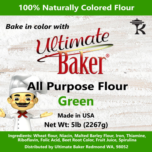 Ultimate Baker All Purpose Flour Green (1x5lb)