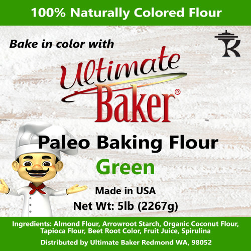 Ultimate Baker Paleo Baking Flour Green (1x5lb)