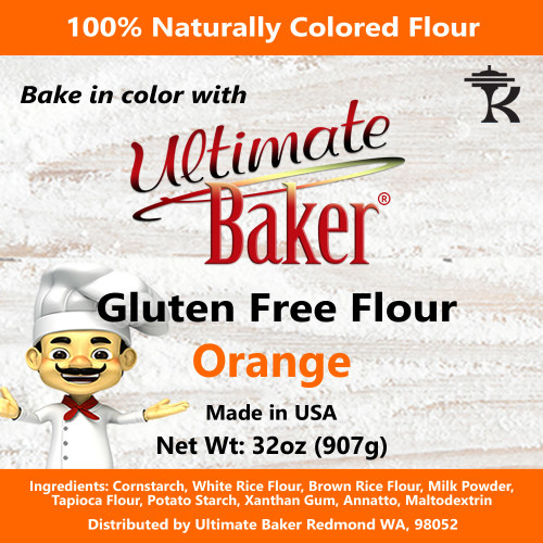 Ultimate Baker Gluten Free Baking Flour Orange (1x2lb)
