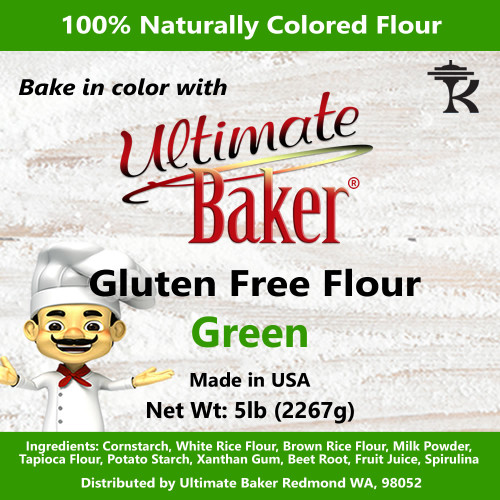 Ultimate Baker Gluten Free Baking Flour Green (1x5lb)