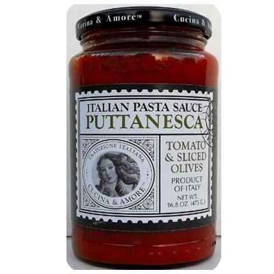Cucina & Amore Puttanesca Sauce (6x16.8OZ )