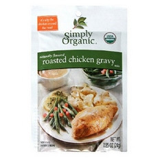 Simply Organic Roasted Chicken Gravy, Seasoning Mix (12x0.85Oz)