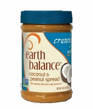Earth Balance Crunchy Coconut Peanut Butter (12x16 Oz)