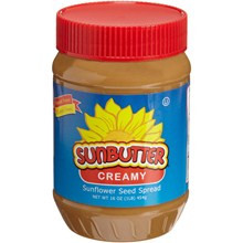 Sunbutter Creamy Sunflower Seed Spread (6x16 Oz)